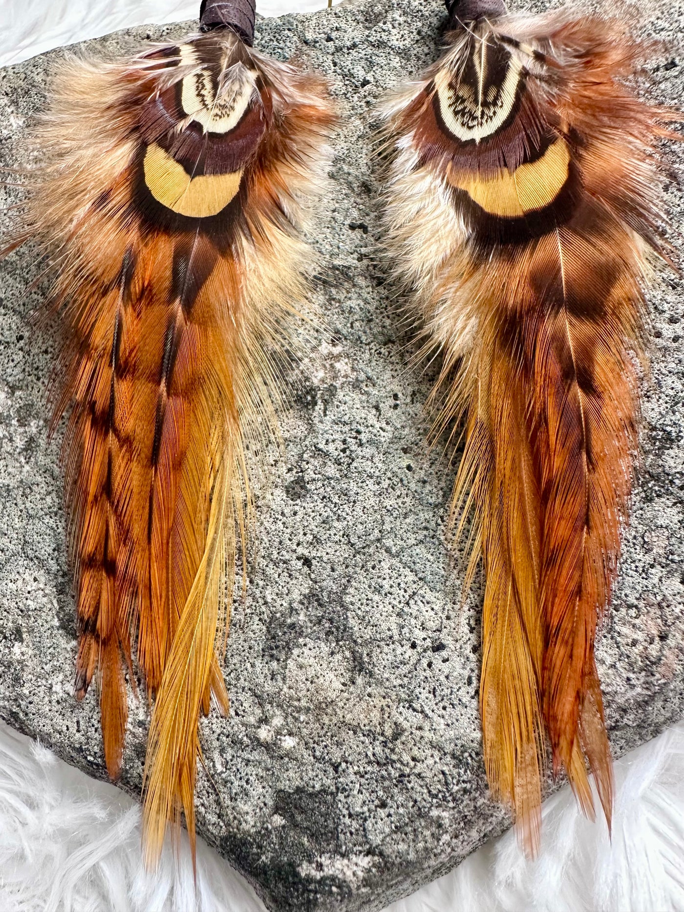 The Autumn Rust Mini Earrings