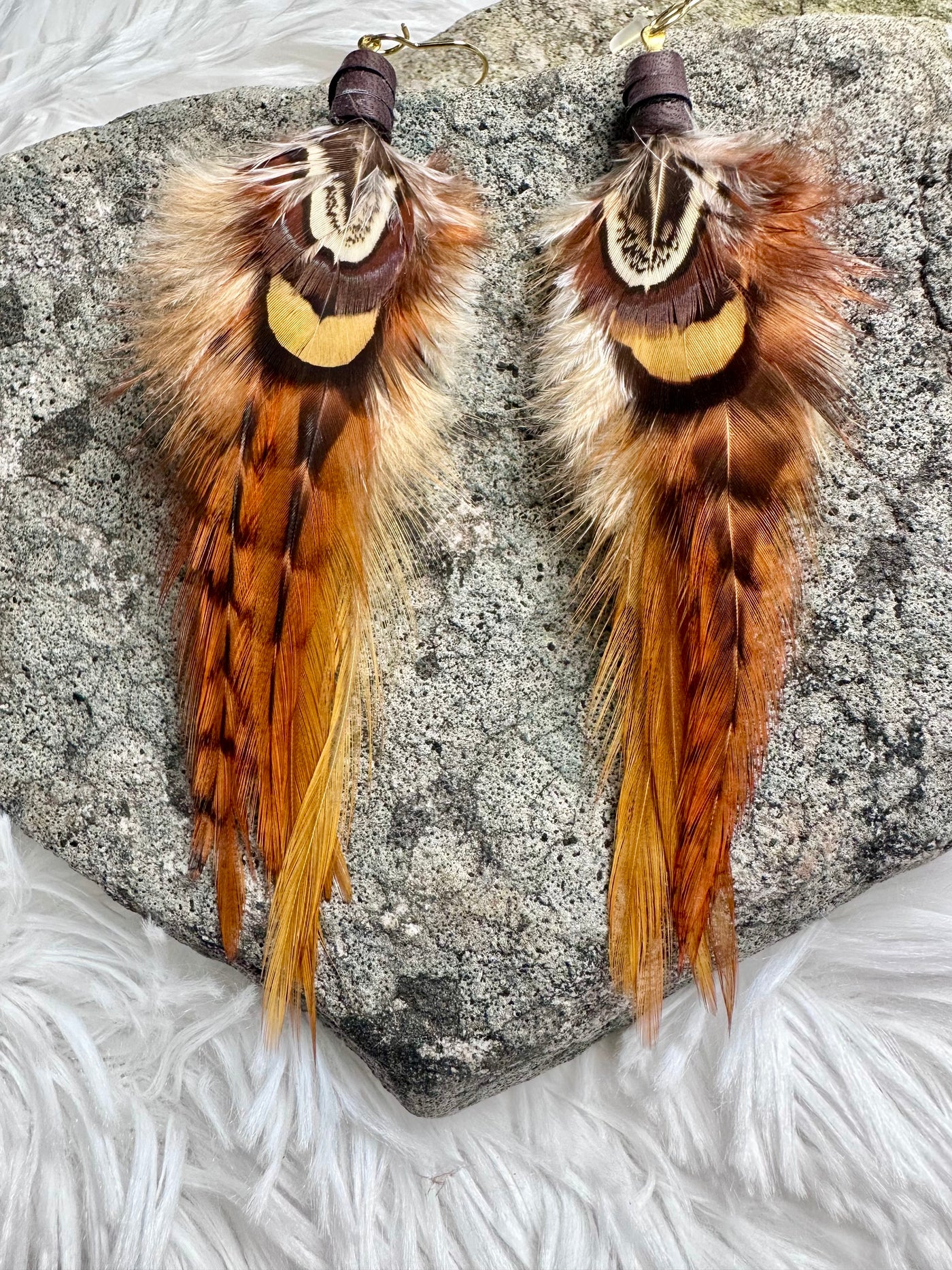 The Autumn Rust Mini Earrings