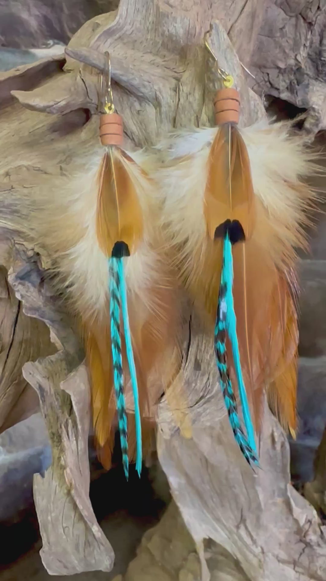 Pheasant and Turquoise Minis